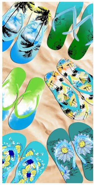 Ręcznik plażowy wz. HM-R-58 - rozmiar 70x140