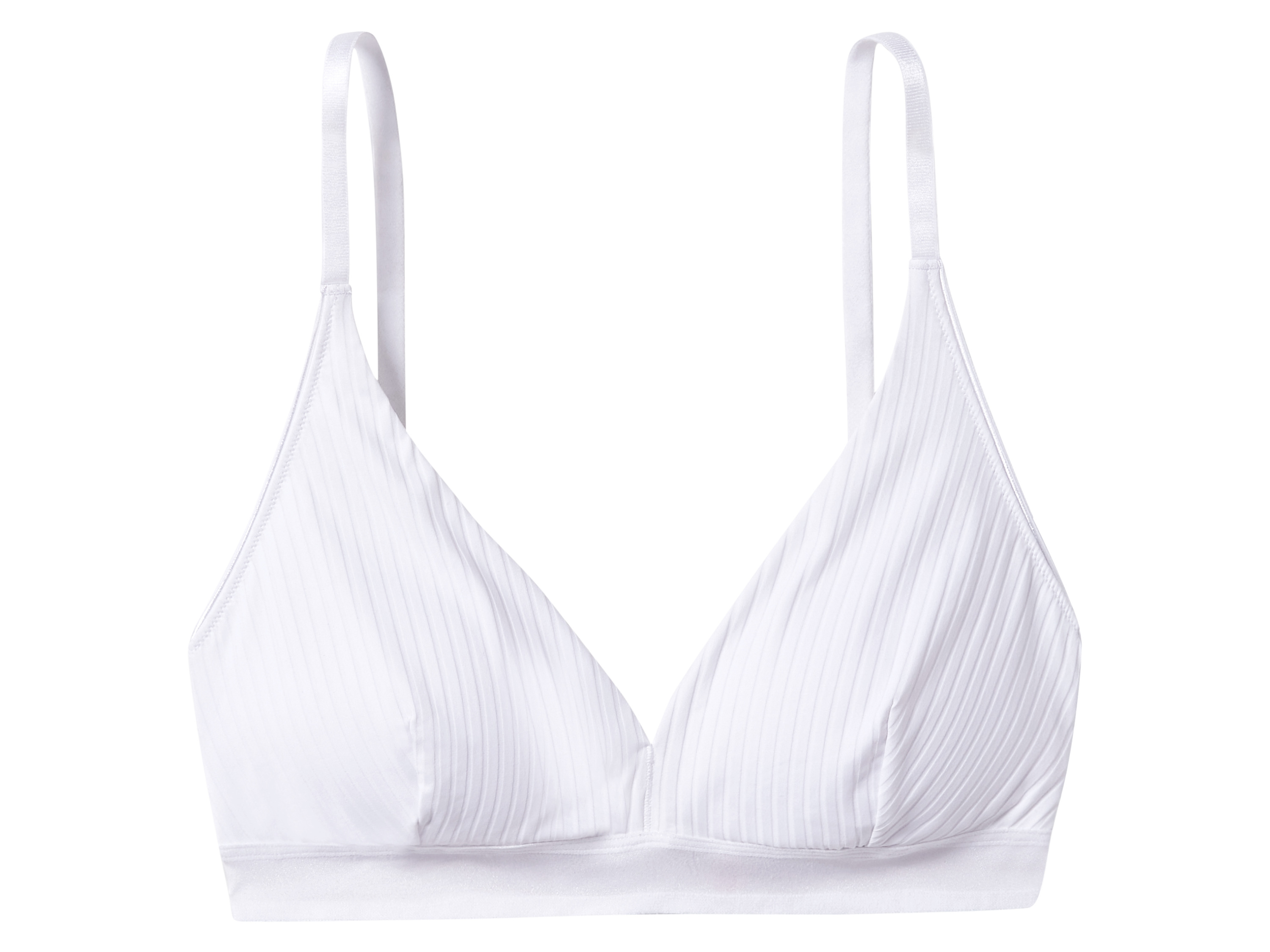 esmara Miękki biustonosz damski Biały, L44/46