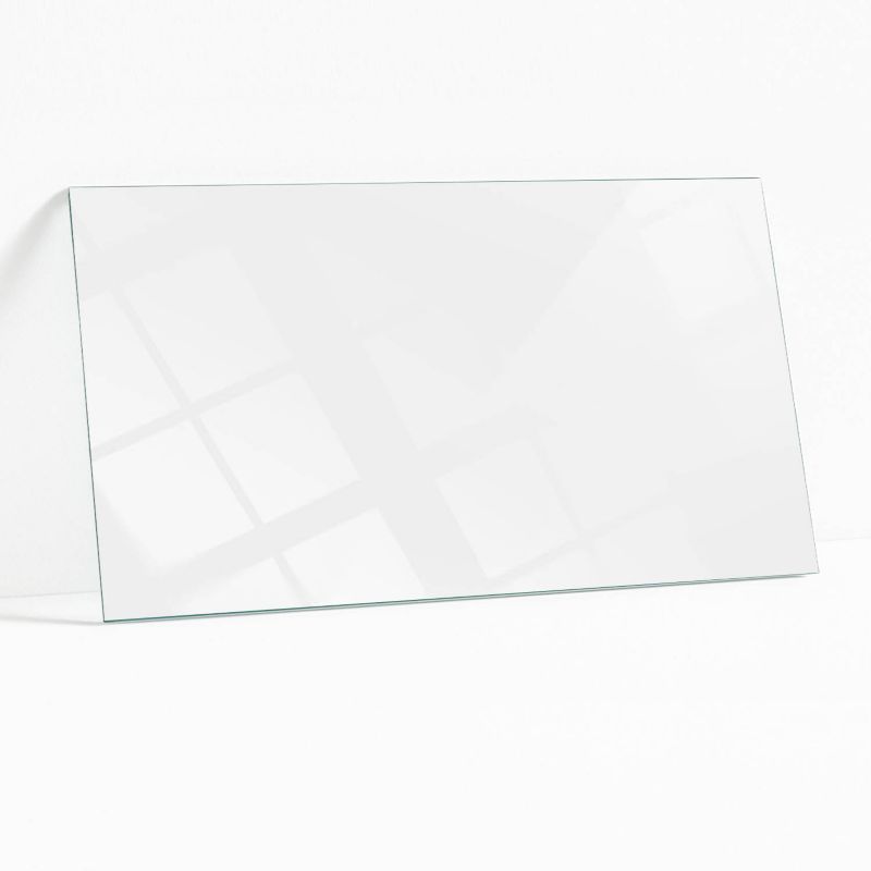 Blat Szklany z Nadrukiem Wallfluent 140x70 cm Biel bez wzoru 1 szt.
