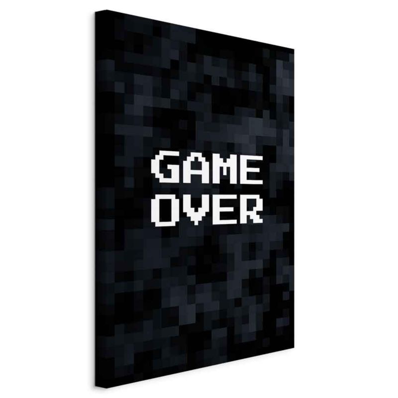 Obraz Artgeist Game Over 20 x 30 cm płótno włoskie 1 szt