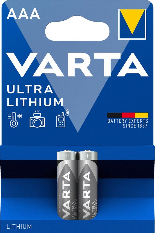 Baterie Ultra Lithium VARTA AAA 2 szt.