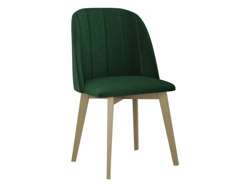 Krzesło MIRJAN 24 Monti III Pik prosty sonoma/butelkowa zieleń 1 szt.