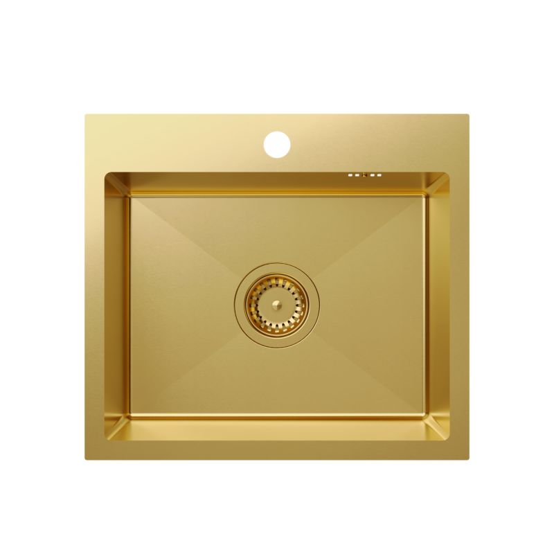 Zlewozmywak stalowy Quadron Stillo 100 złoty