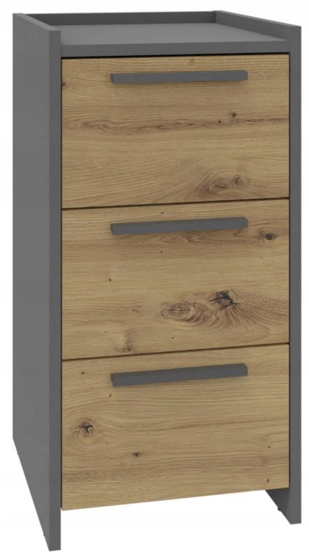 Komoda Matkam szafka ALTIVO 3SW artisan-antracyt 1 szt.