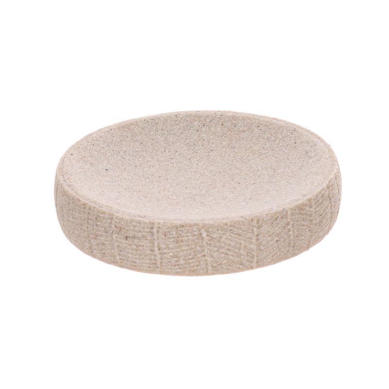 Mydelniczka łazienkowa Binchi TENDANCE beżowa okrągła 12 cm 1 szt.