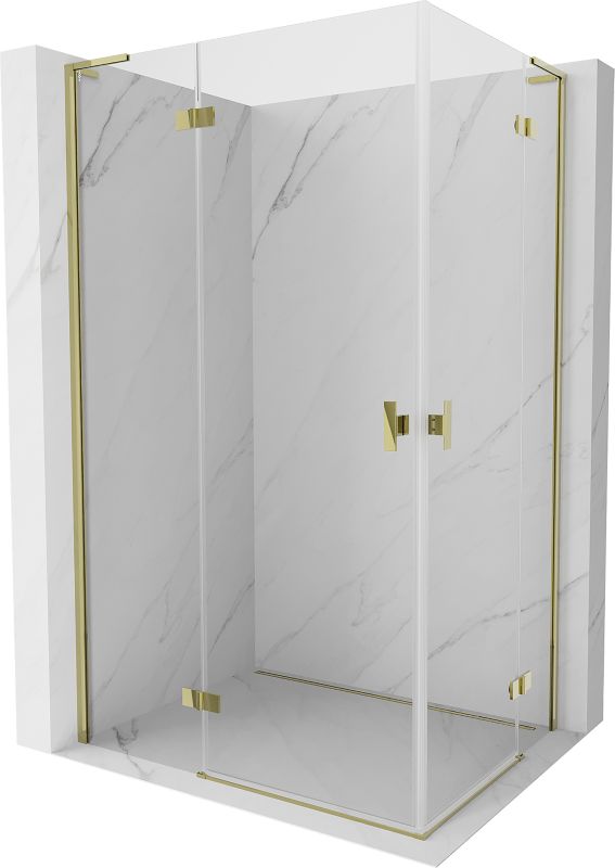 Kabina prysznicowa Mexen Mist-H L złota 120x95 cm 1 szt