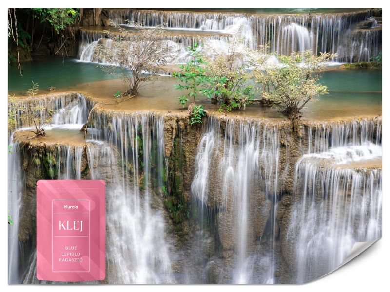 Fototapeta Muralo Wodospad Huai Mae Khamin 300x210 cm 1szt.