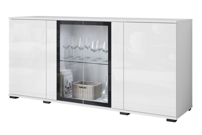 Komoda MINIO go for it FARO S 154 biały/biały połysk,1 szt.