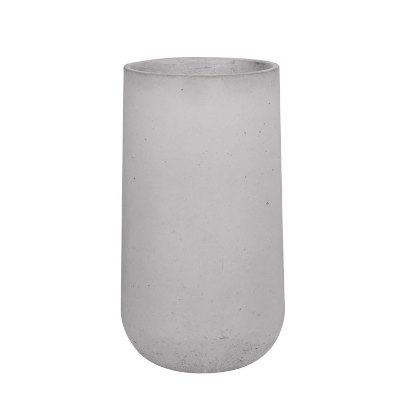 Donica Zadora Betonowa Zewnętrzna BOWL H 50x90 cm szary naturalny 1 szt