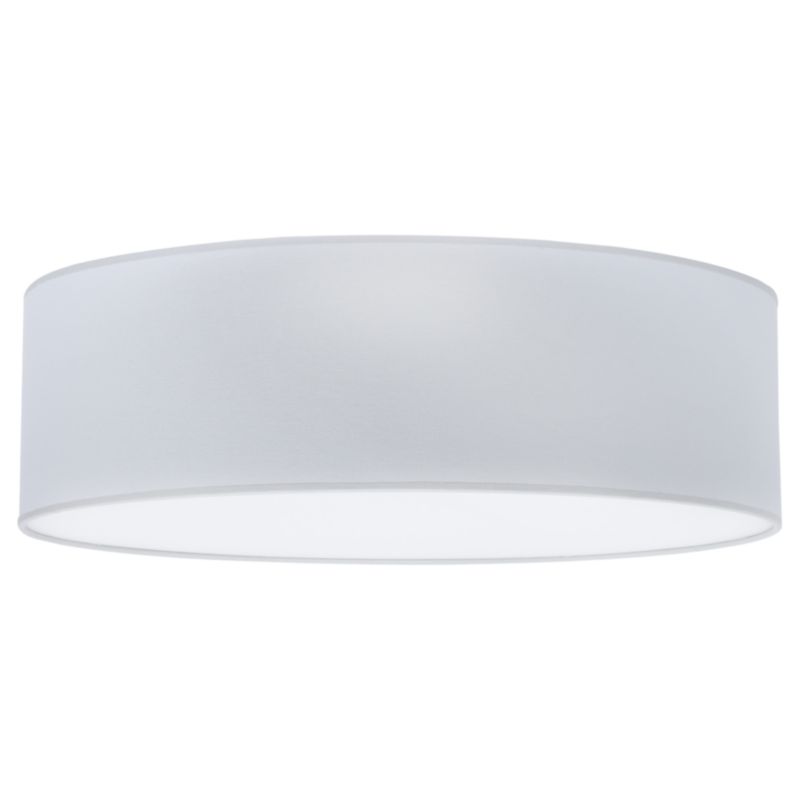 Lampa sufitowa Light Home LH Gaja Plexi 1x E27 60W klosz 50cm jasny szary 1szt.