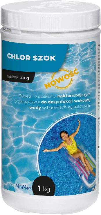 Tabletki MiraMare chlor szok 20 g 1 kg