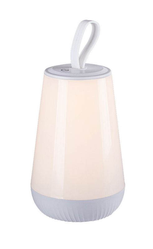 Lampka stołowa Rabalux Franco biała LED 2W 3000K 100lm akumulator IP20 wym: 15 x 10 x 10 cm tworzywo sztuczne - 1 szt.