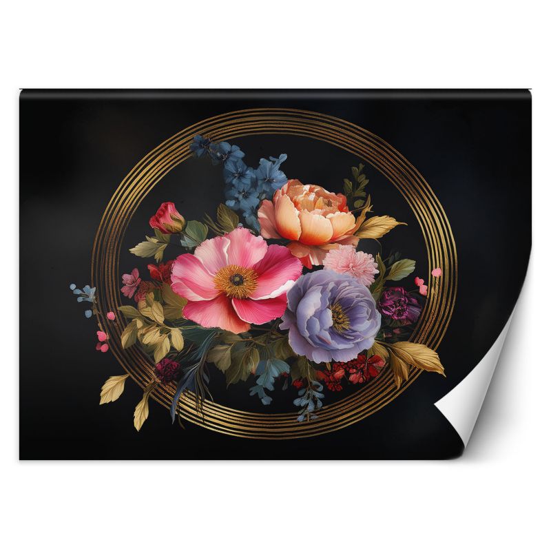 Fototapeta Feeby Natura Liście Kwiat Złoty 300x210 1 szt