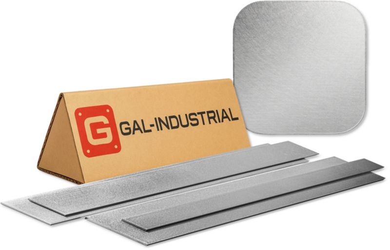 Płaskownik Aluminiowy SATYNOWANY GAL-INDUSTRIAL 35x5mm 40cm Aluminium EN6060 PA38 + Cięcie na wymiar 1 szt.