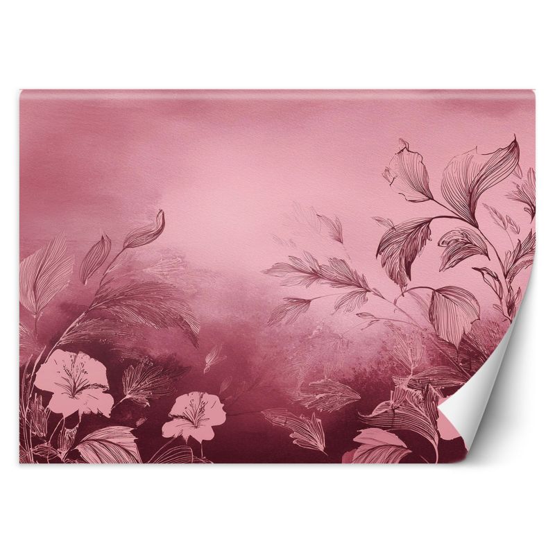 Fototapeta Feeby Abstrakcja Kwiaty Różowy 200x140 1 szt