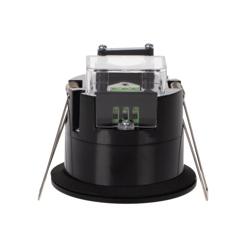 Czujnik ruchu Kanlux mikrofalowy czarny do 6 metrów sufitowy wpuszczany IP54/20 wym: 6,6 x 7,6 x 7,6 cm - 1 szt.