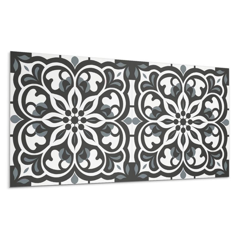 Panel samoprzylepny Wallfluent 100x50 cm Ornamenty w kwiatowym stylu 1 szt.