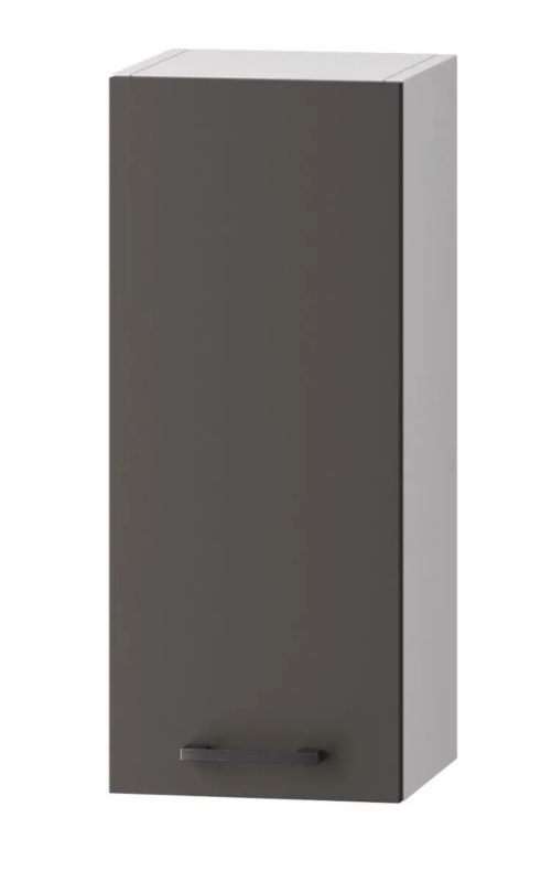 Szafka kuchenna Stolkar wisząca 30 CLARA W30 P/L szara grafit 1 szt