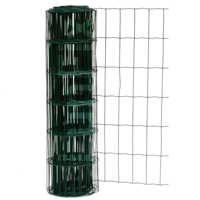 Siatka ogrodzeniowa Lun Fix 60cm zielona zgrzewana 10mb 1szt.