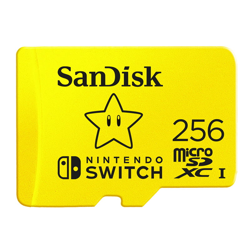SanDisk Micro SDXC 256GB 100/90MB NINTEN SDSQXAO-256G-GNCZN c10 V30 U3 4K NINTENDO - Henryx24
