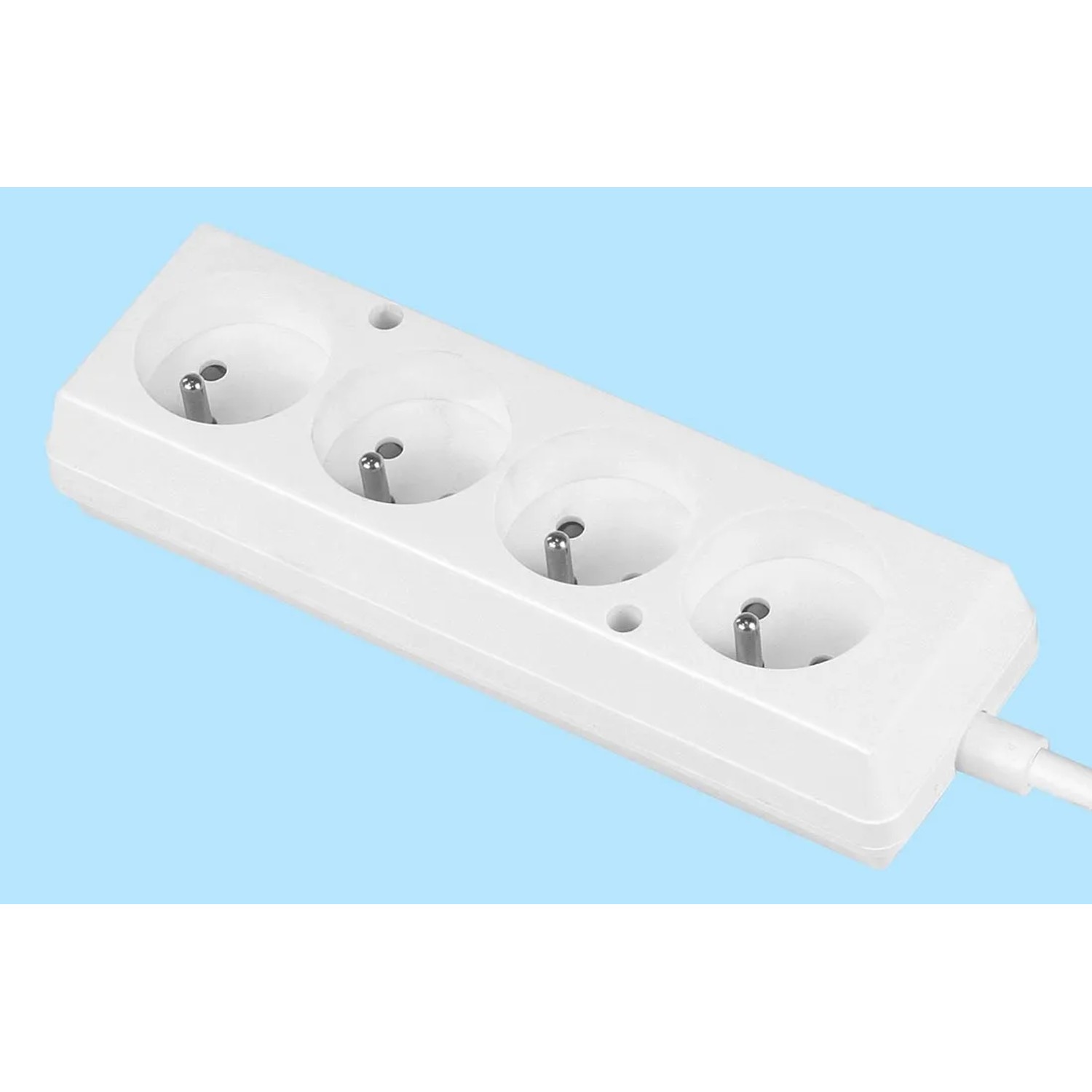 Jonex Przedłużacz listwowy 4-gniazdkowy 3 m biały