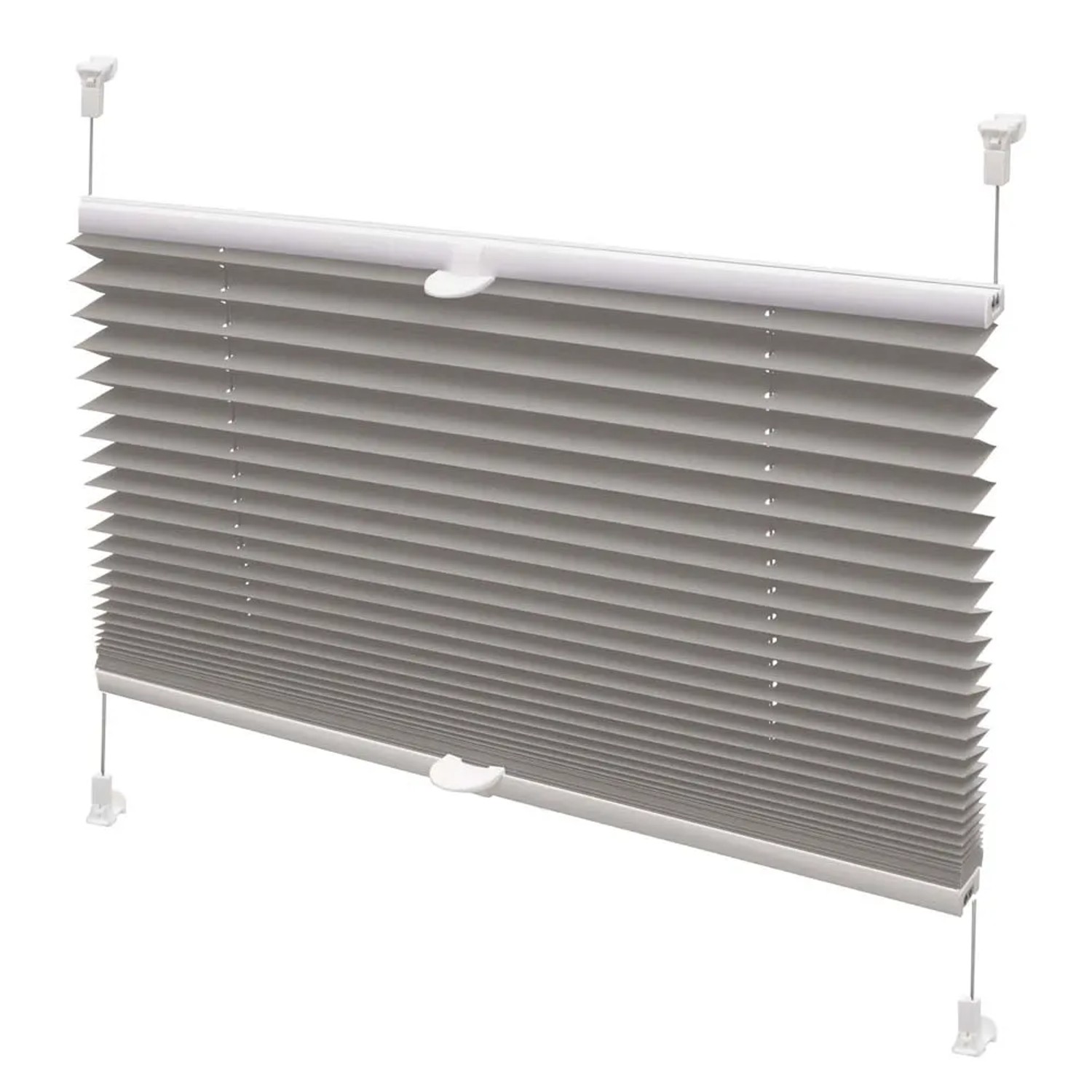 Roleta plisowana VERONA szara 68 cm x 210 cm