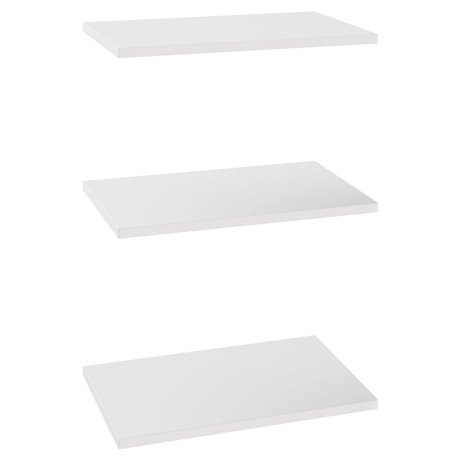 Półki białe 3 szt. do korpusu 50 x 35 cm Garderoby/Szafy Modułowe