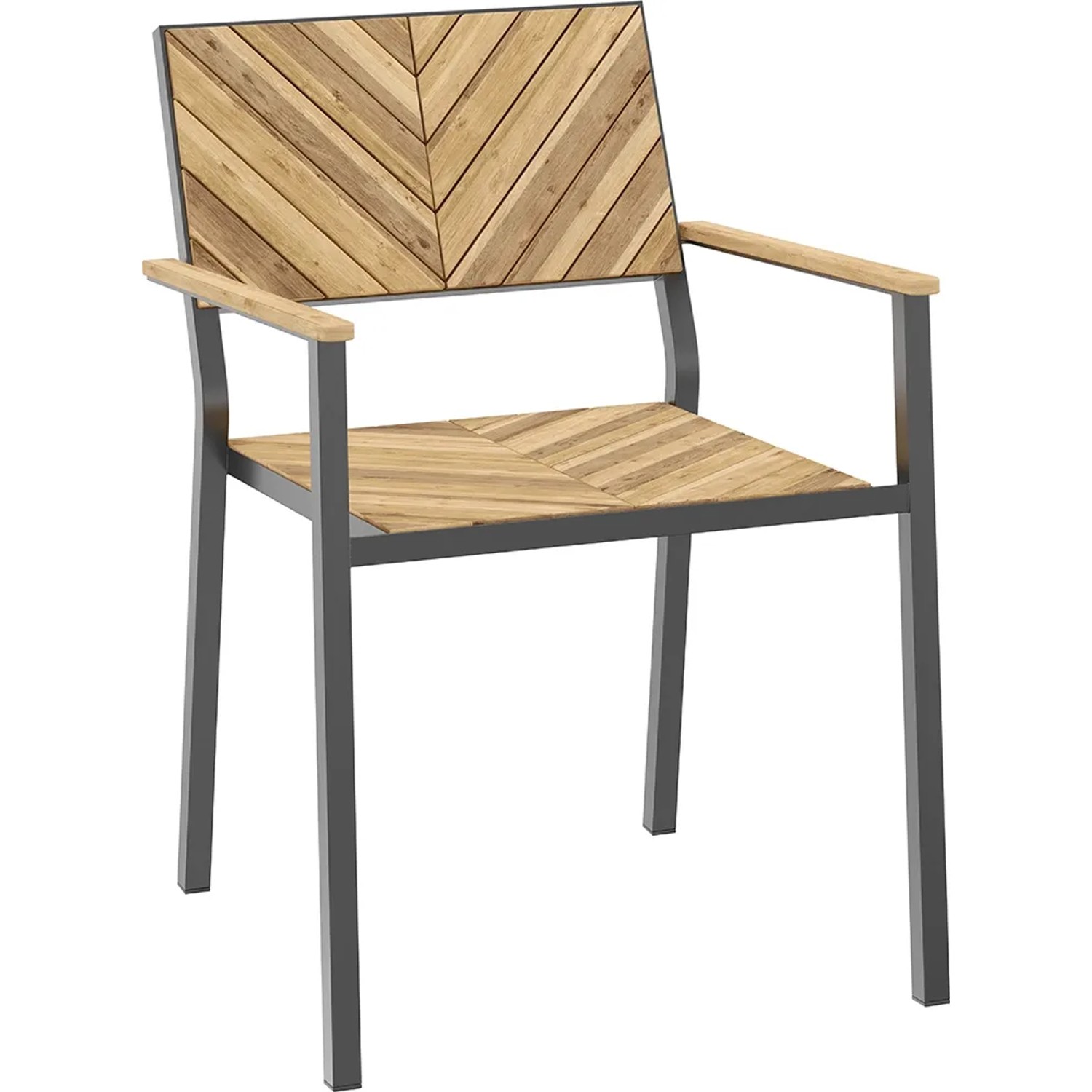 Krzesło ogrodowe MELTON akacja