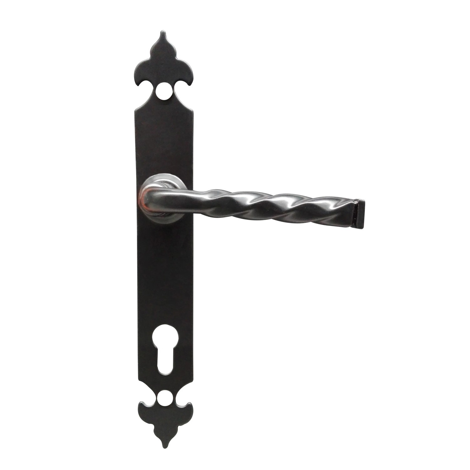 Klamka bramowa Ola 90 mm czarna