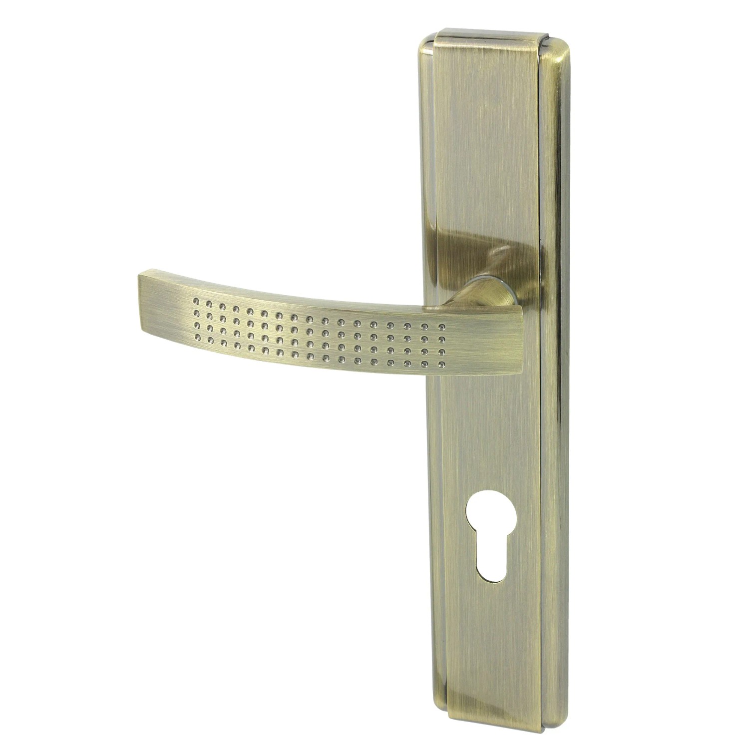 Domino Klamka zewnętrzna Alma lewa brąz graffiato