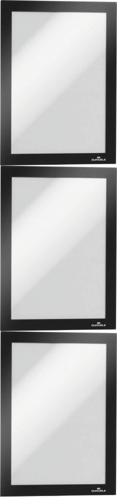 3x Ramka magnetyczna Durable Duraframe Magnetic, A5, 5 sztuk, czarny