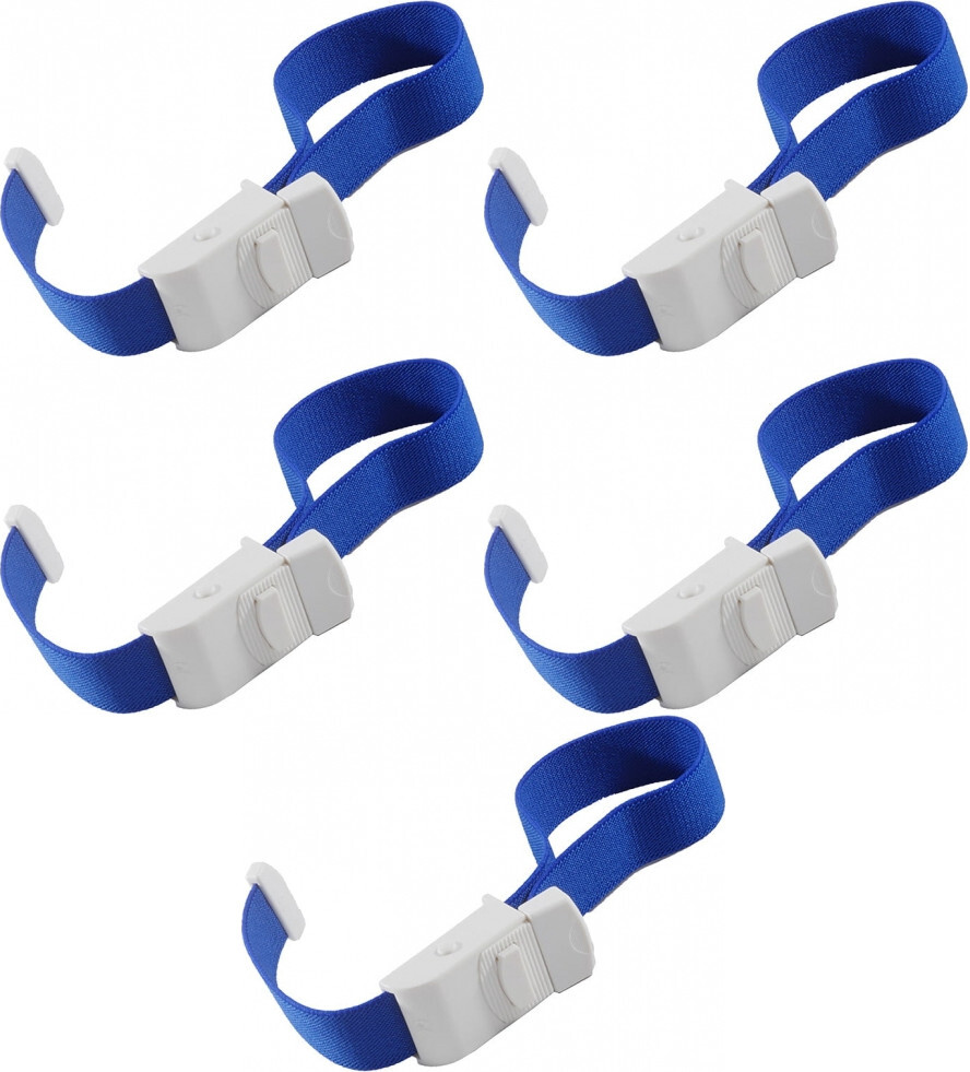 5x Opaska uciskowa do pobierania krwi, staza automatyczna dla dorosłych