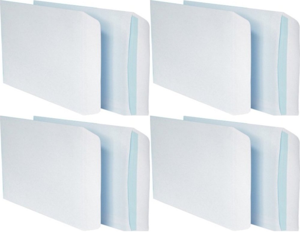 4x Koperta standardowa Rayan, B5, samoklejąca SK, 25 sztuk, biały