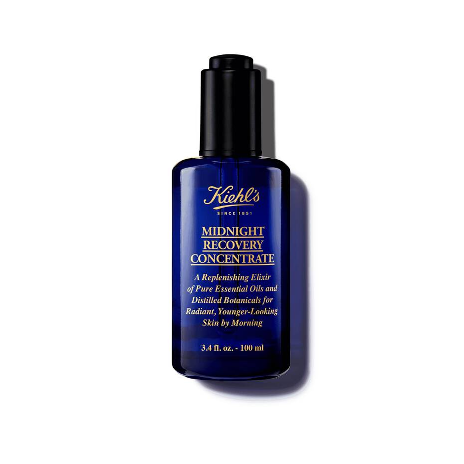 Kiehl's Midnight Recovery Concentrate - Serum do twarzy na noc 100 ml Butelka