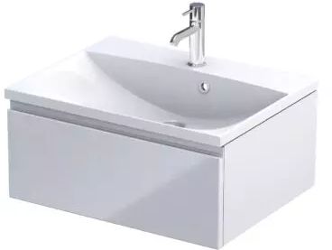 Oristo Brylant szafka 60 cm podumywalkowa wisząca biały mat OR36-SD1S-60-1