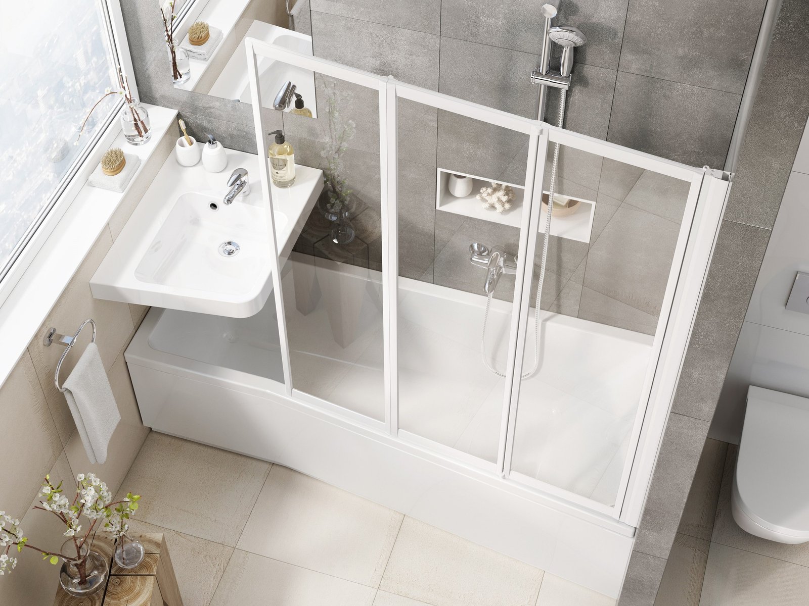 Ravak BeHappy II wanna narożna 150x75 cm lewa biała C981000000