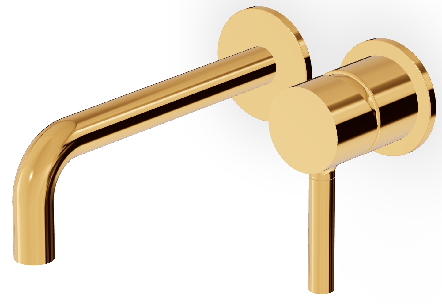 Zucchetti Pan bateria umywalkowa podtynkowa złota ZP6030.C40