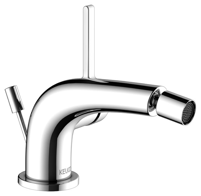 Keuco Edition 400 bateria bidetowa stojąca brąz szczotkowany 51509030000