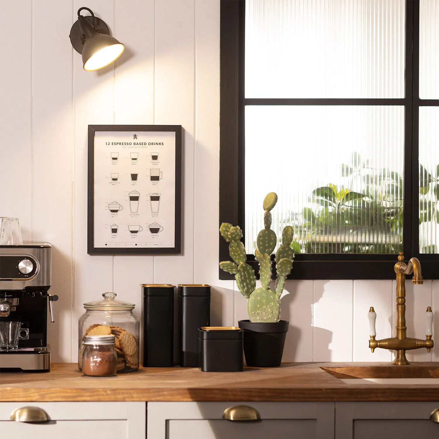 Abruzzo Retro kinkiet 1x20 W czarny ABR-RRO-C-E14 - Wysyłka w 24h