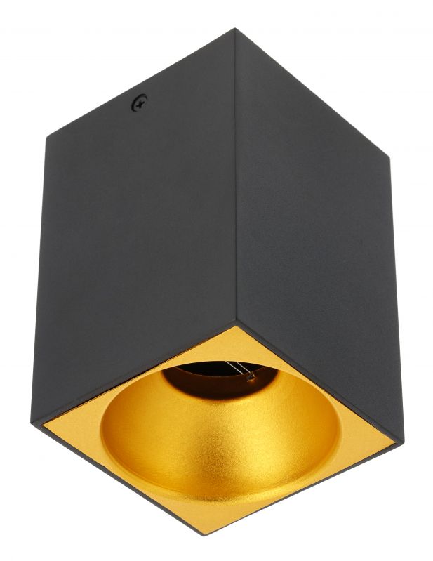 GTV Tensa lampa podsufitowa 1x20 W czarna OS-TENGU10KW-00