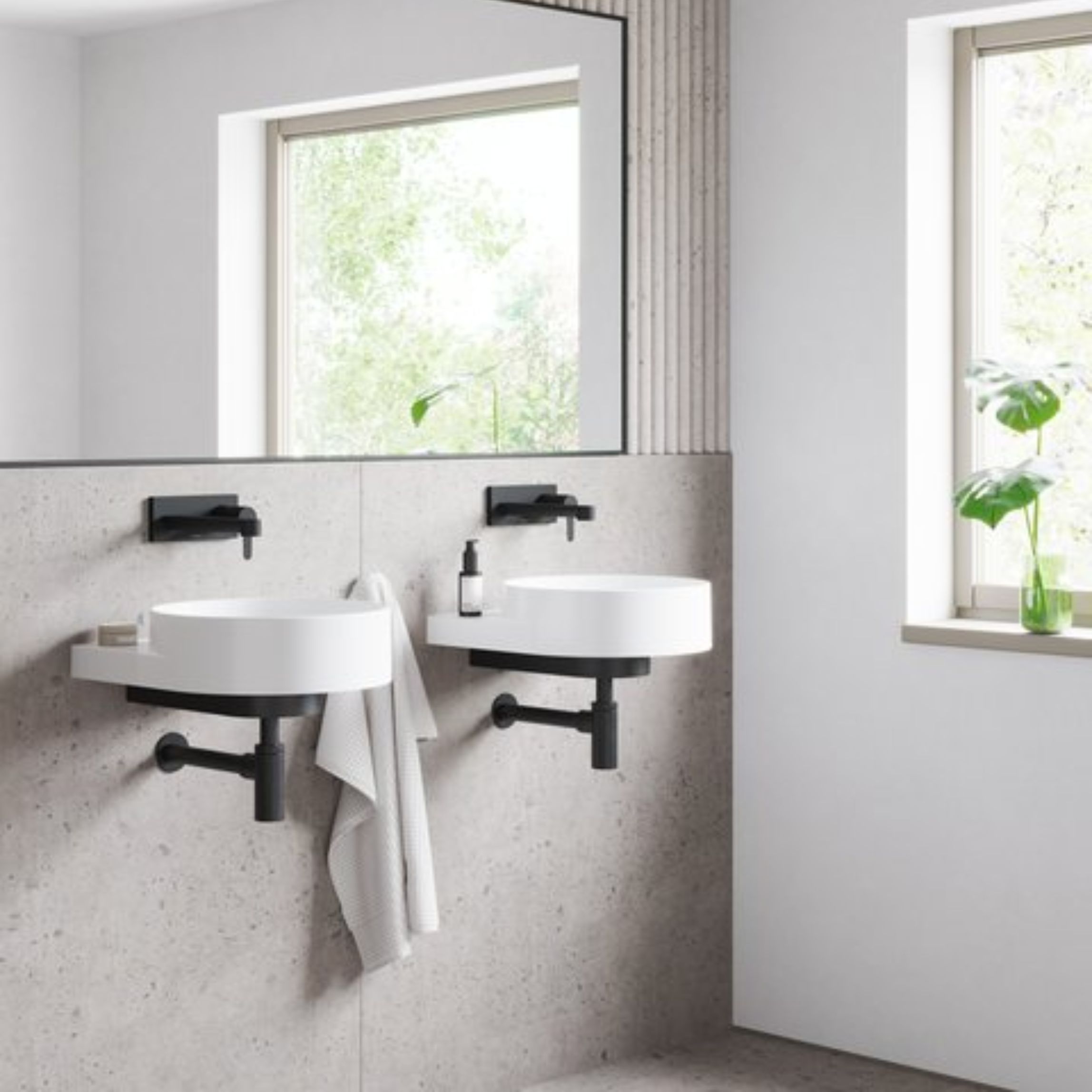 Ravak Yard umywalka 50x40,5 cm półokrągła ścienna biała XJX01040000 - Wysyłka w 24h