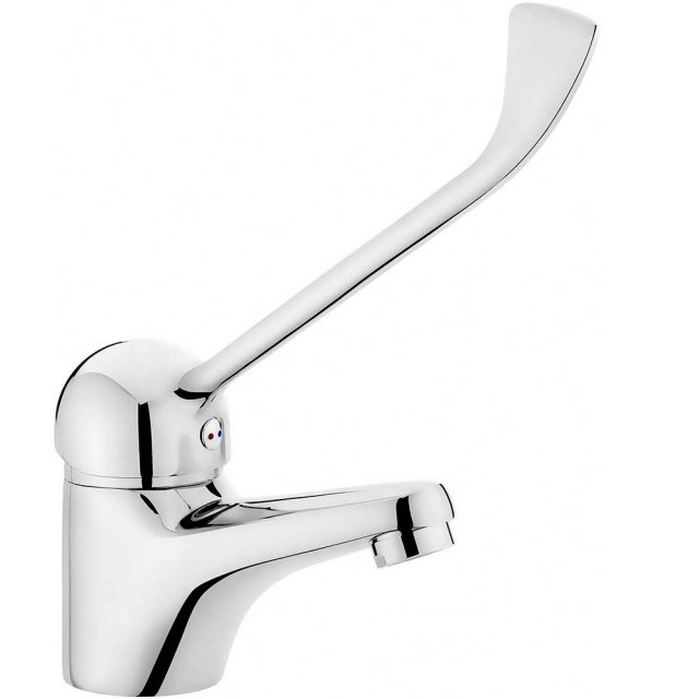 DEANTE Bateria umywalkowa stojąca JOKO z dźwignią Clinic + korek auto