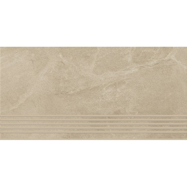 Gres szkliwiony stopnica MARENGO beige mat 29,8x59,8 gat. I