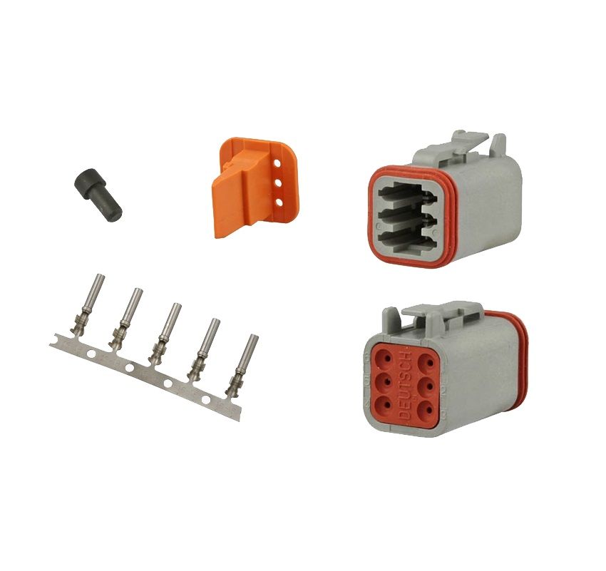 Przeciwzłącze Deutsch DT06-6S, Wesem