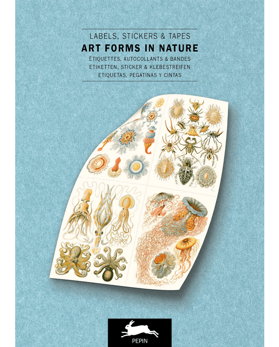 Label & Sticker Book. Art Forms in Nature
