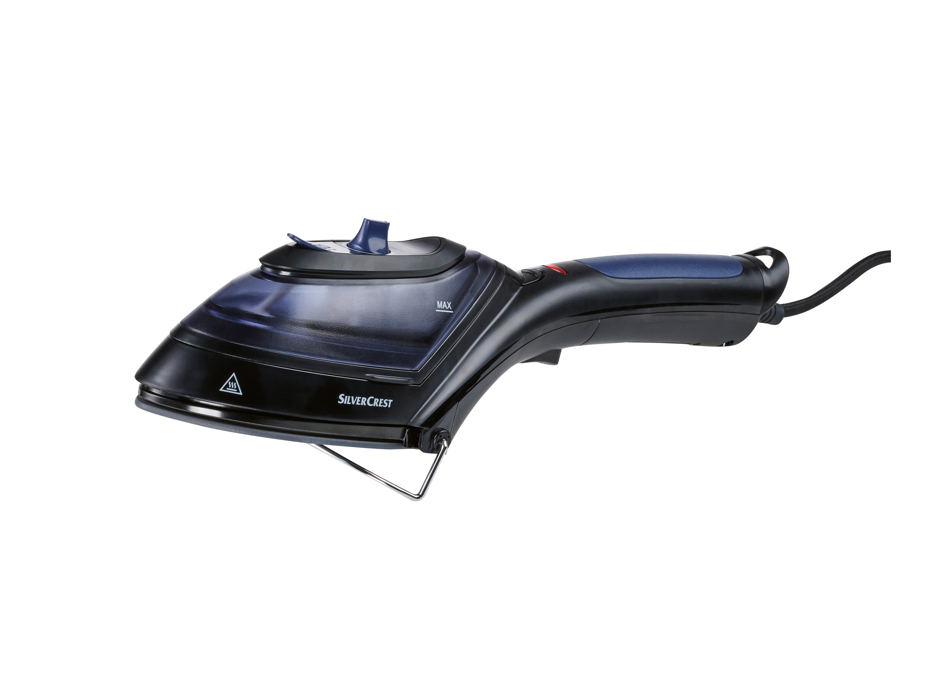 Silvercrest Szczotka parowa 4w1, 1000 W Czarny/ciemnoniebieski
