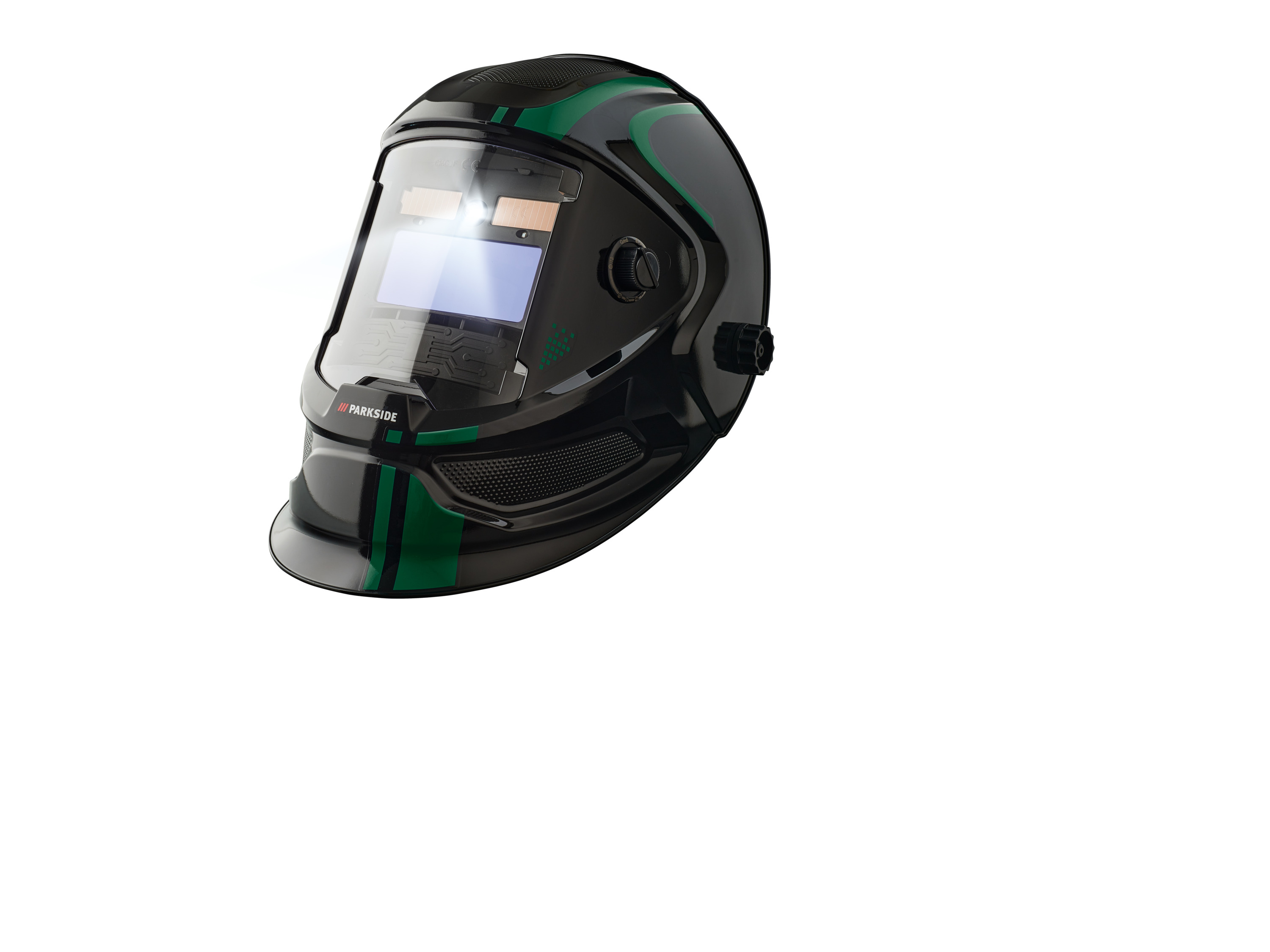 Parkside Automatyczna przyłbica spawalnicza, Pshl 2 D1 Paski/czarny