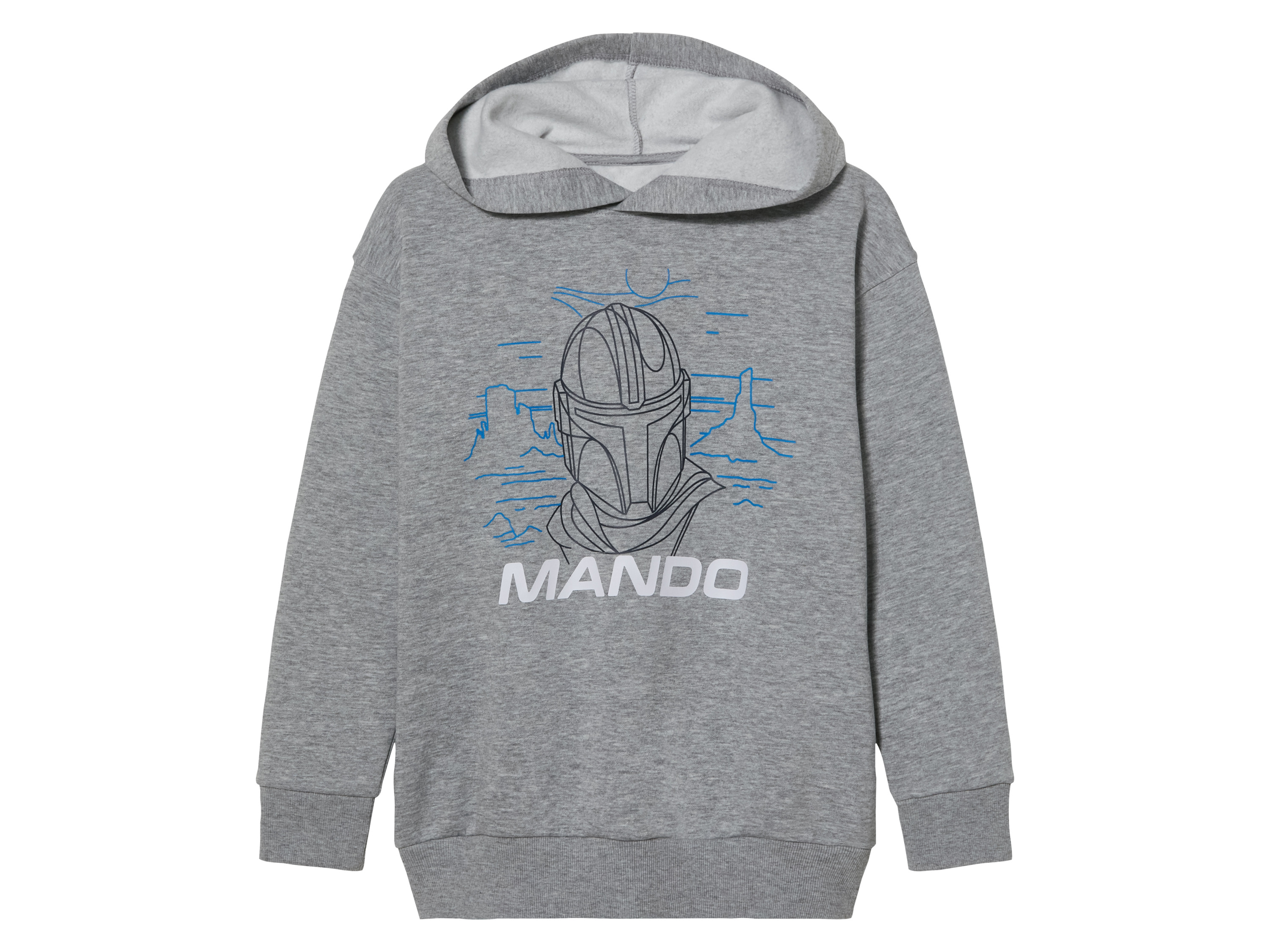 Bluza dziecięca z kapturem Szary, 158/164