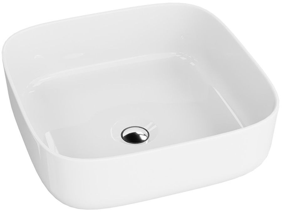 Darmowa Dostawa - Umywalka 39x39 cm kwadratowa biały LaVita Galera 5900378334323