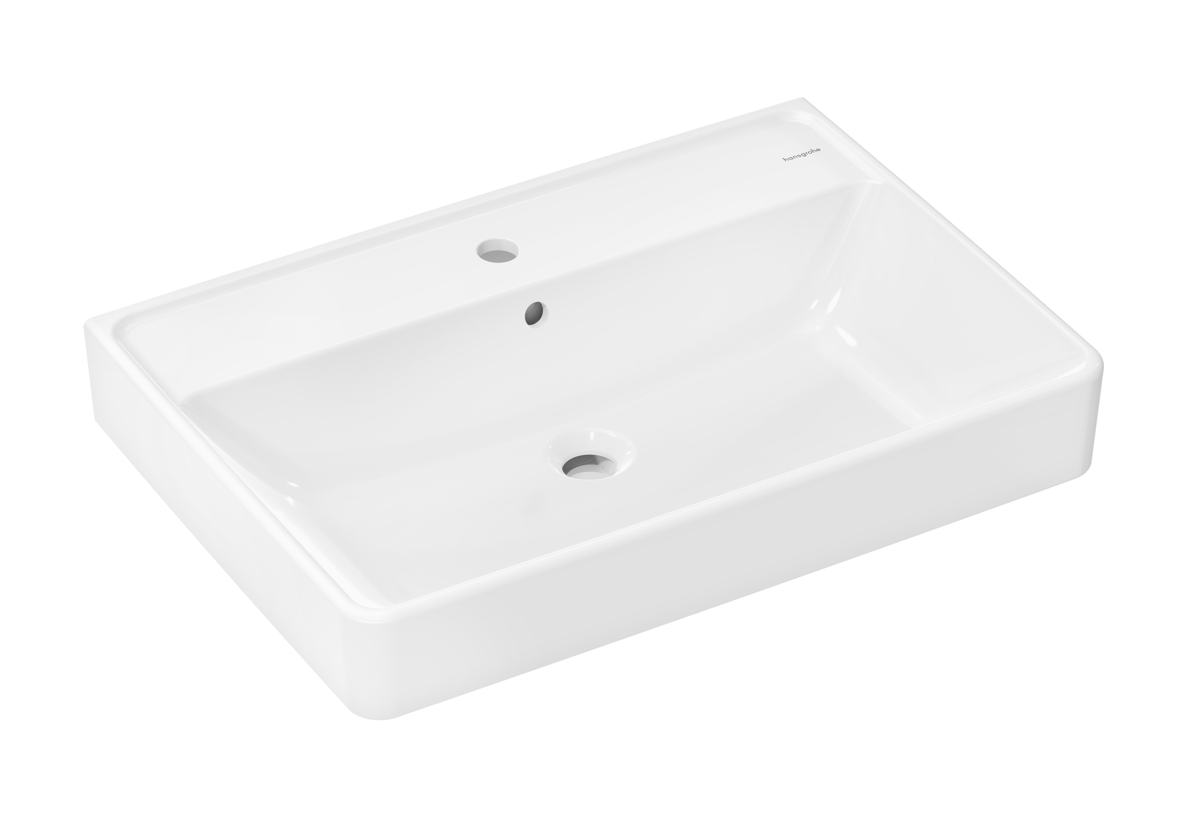 Darmowa Dostawa - Umywalka 70x48 cm prostokątna ścienna-nablatowa biała Hansgrohe Xanuia Q 60248450